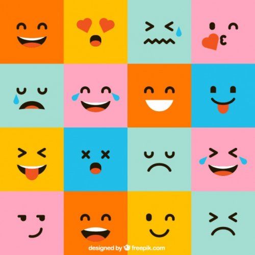 pack emoticonos cuadrados coloridos 23 2147589525